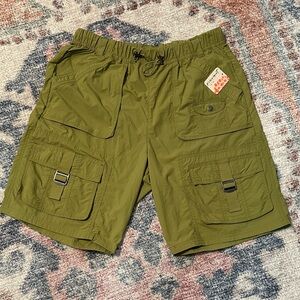 Olive Free People Movement Women’s March On Shorts Nylon Cargo Style